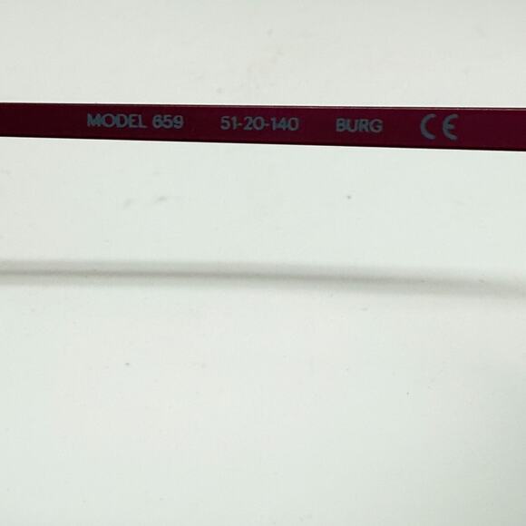 MODO modo.com Eyeglasses Frames Red 037 51-20-140 H18070 - Picture 5 of 7